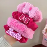 4 Pcs Fashion Barbie Elastic Scrunchies Hair Band
